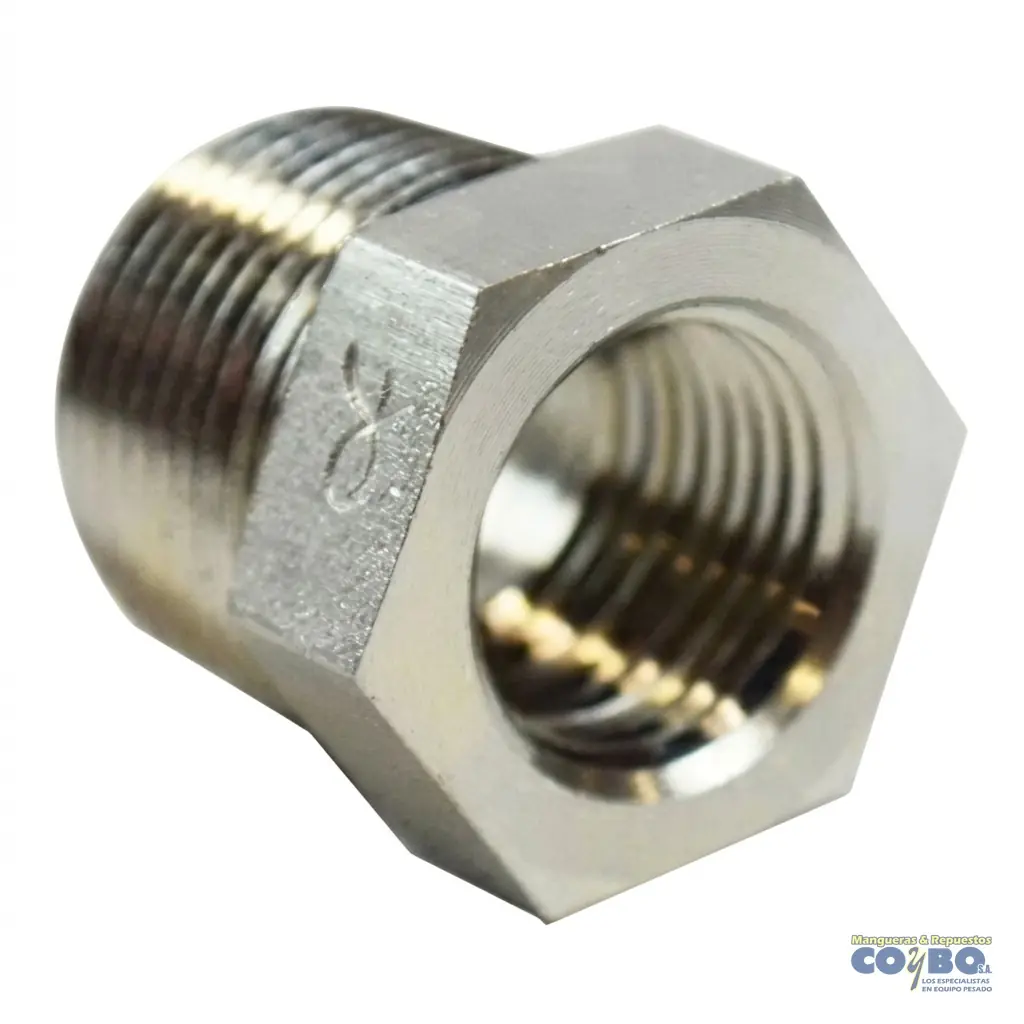 BUSHING C3109 HIERRO M NPT 3/4-H NPT 1/2 - Imagen 1