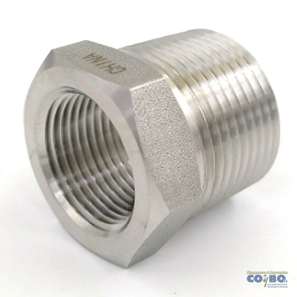 BUSHING C3109 HIERRO M NPT 1-1/2-H NPT 1 - Imagen 1