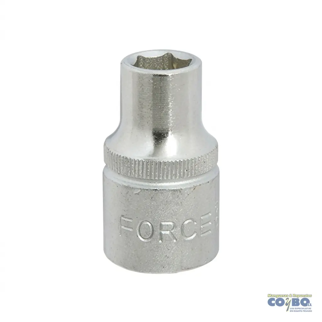 CUBO 12MM ESP 1/2 CORTO CROMADO 6PTOS - Imagen 1