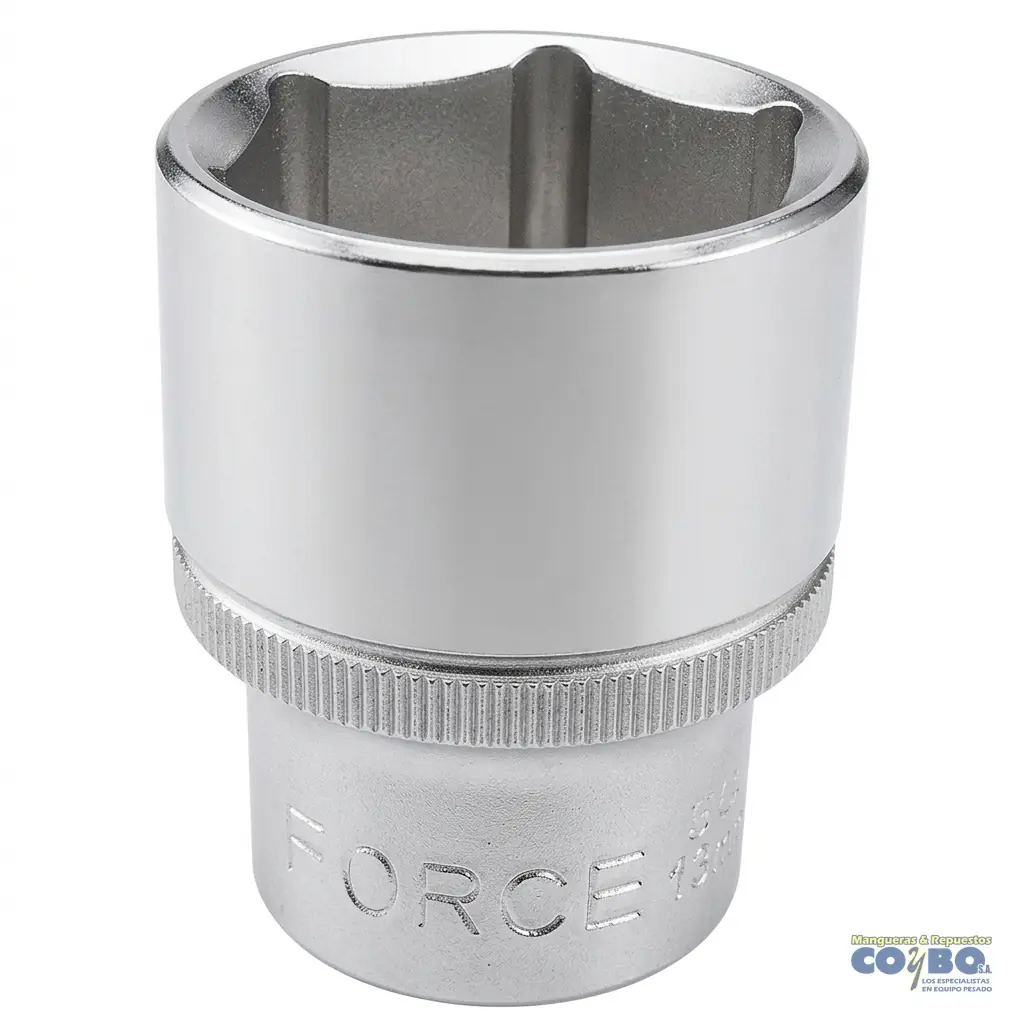 CUBO 23MM ESP 1/2 CORTO CROMADO 6PTOS - Imagen 1