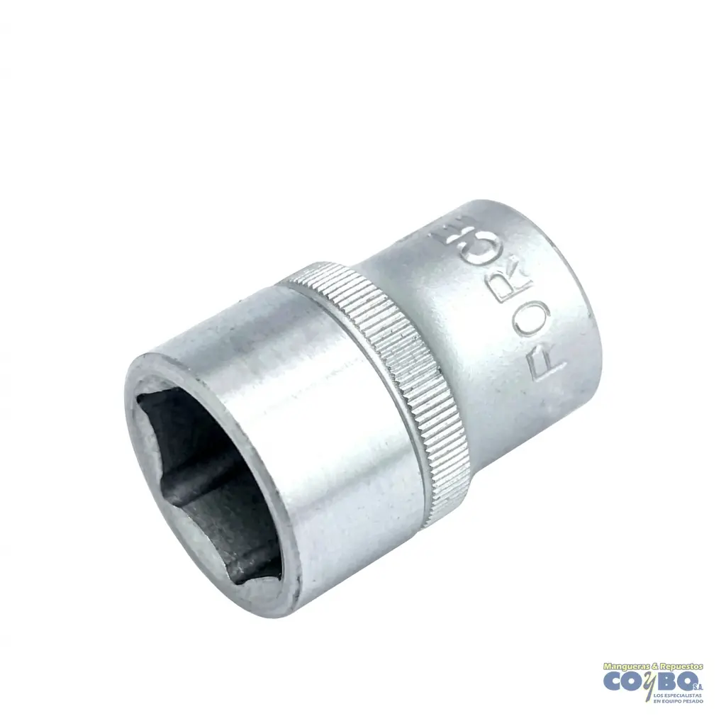 CUBO 3/4 ESP 1/2 CORTO CROMADO 6PTOS - Imagen 1