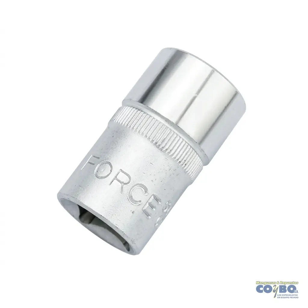 CUBO 5/8 ESP 1/2 CORTO CROMADO 6PTOS - Imagen 1