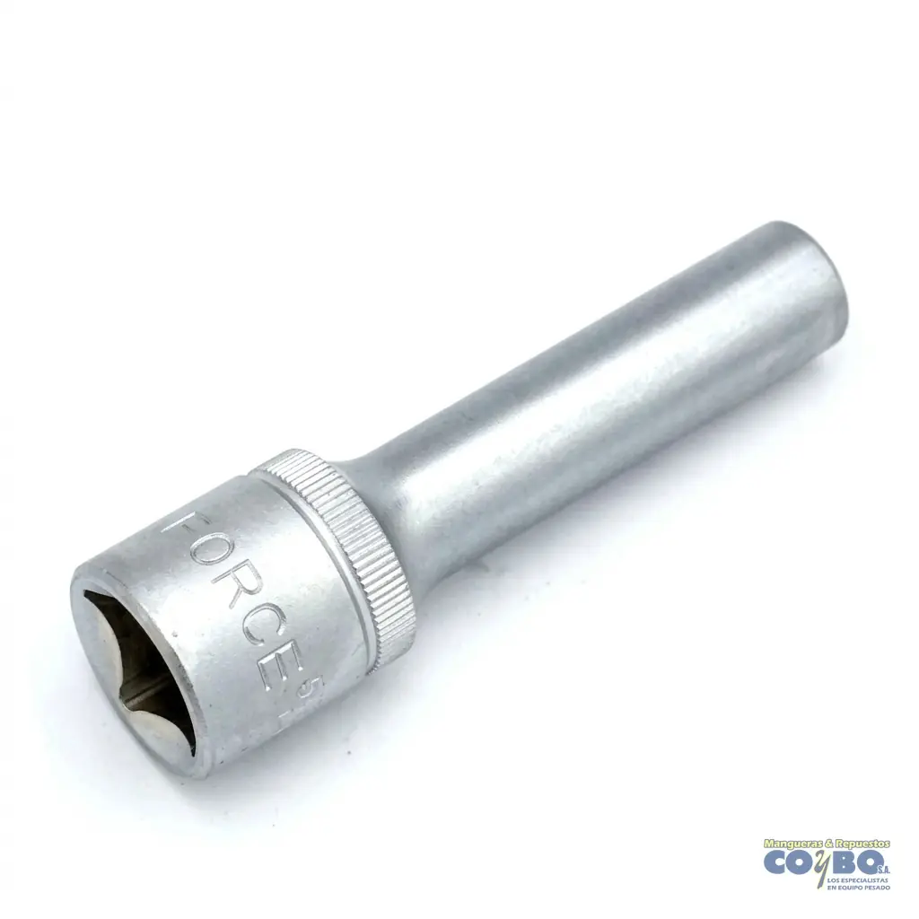 CUBO 9MM ESP 1/2 CORTO CROMADO 6 PTOS - Imagen 1