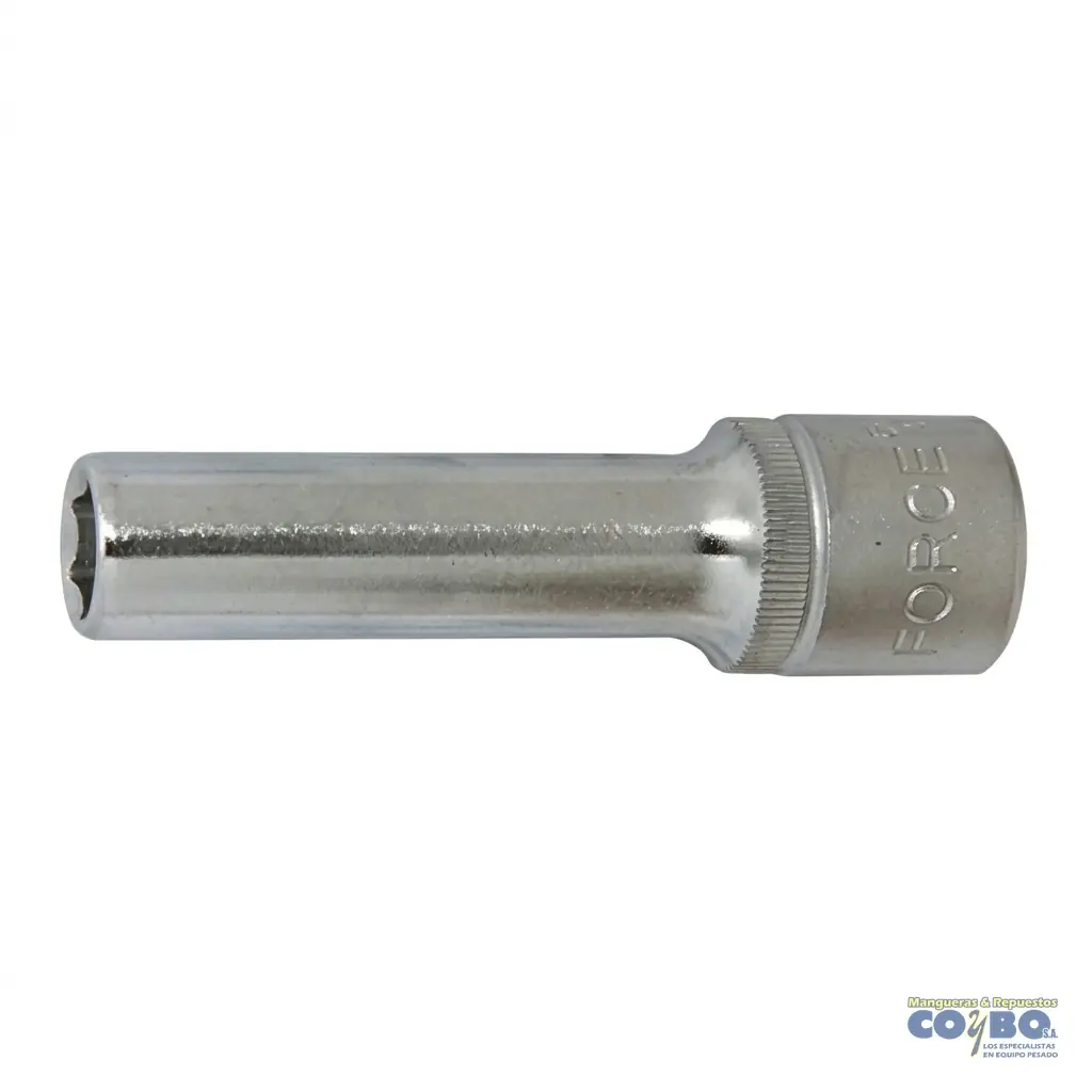 CUBO 18MM ESP 1/2  LARGO CROMADO 6PTOS - Imagen 1