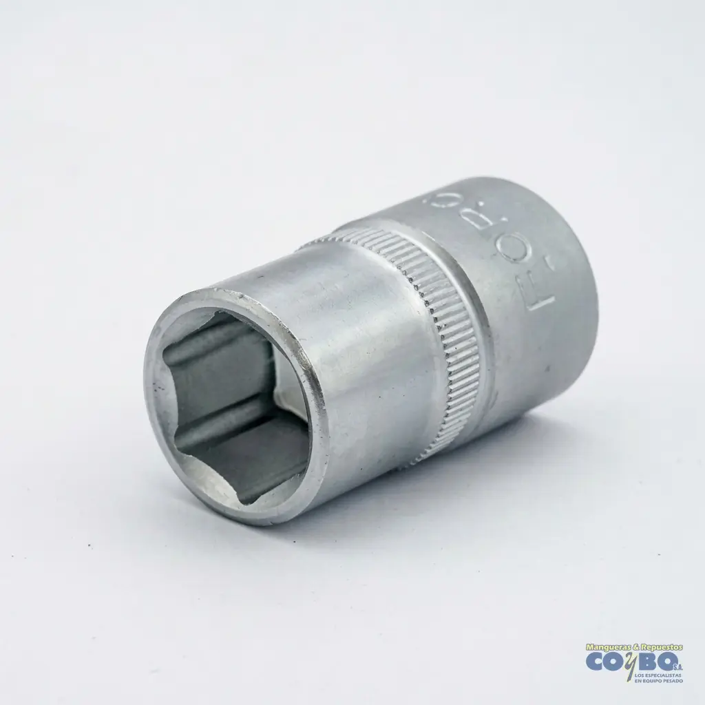 CUBO 9/16 ESP 1/2 CORTO CROMADO 6PTOS - Imagen 1
