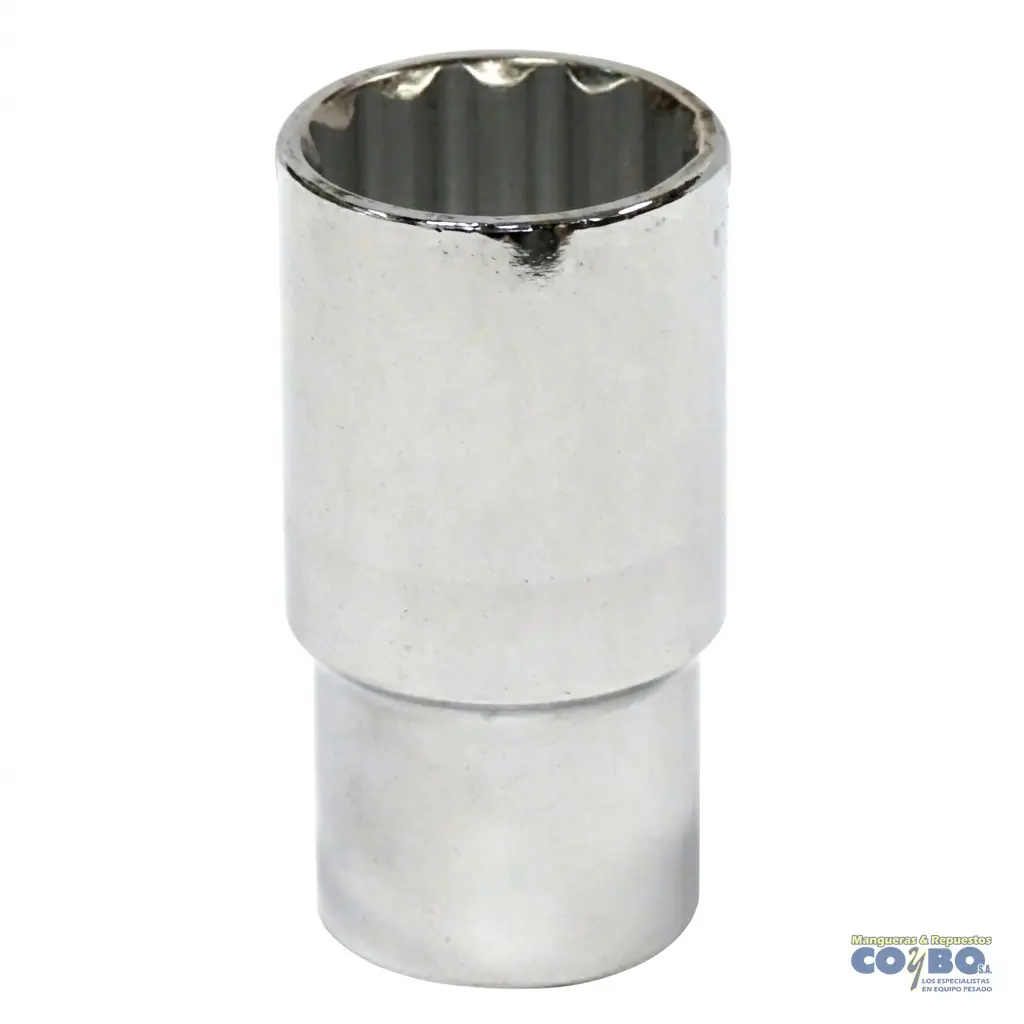CUBO 10MM ESP1/2 CORTO CROMADO 12PTOS - Imagen 1