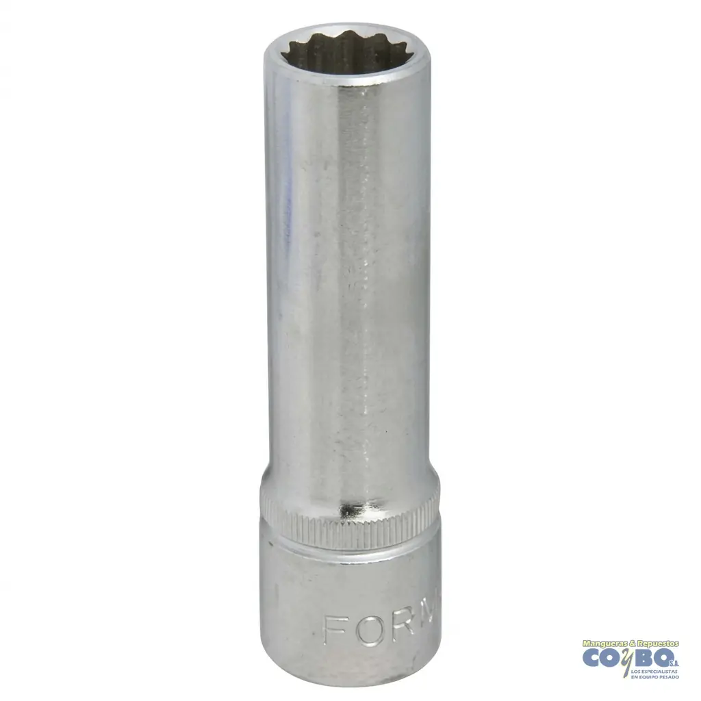 CUBO 10MM ESP 1/2  12PTOS CROM.LARGO - Imagen 1