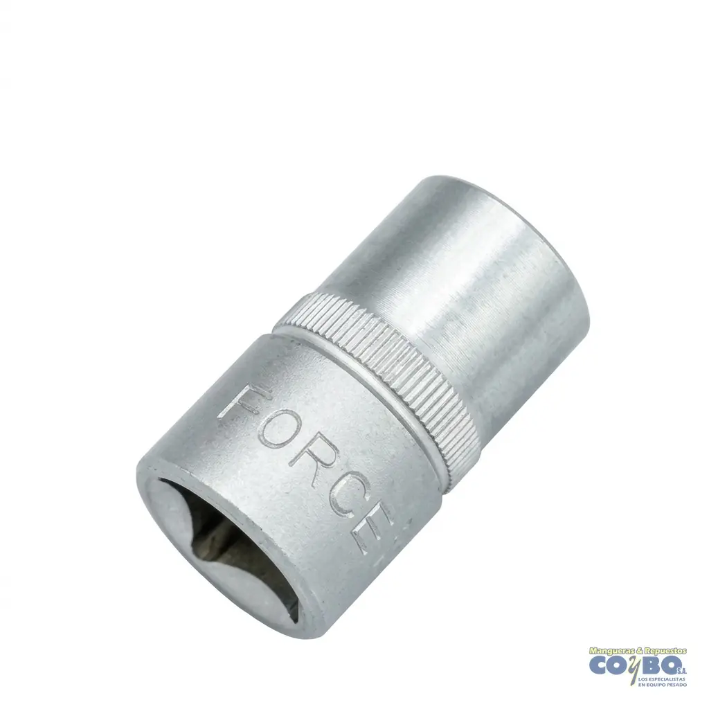 CUBO 9/16 ESP 1/2 CORTO CROMADO 12 PTOS - Imagen 1