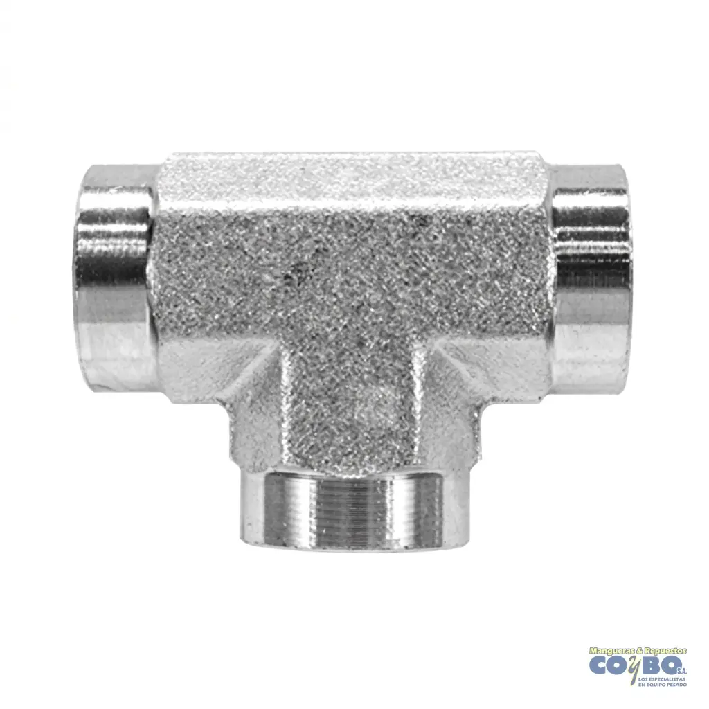 TEE C3709 HEMBRA NPT 1 - Imagen 1