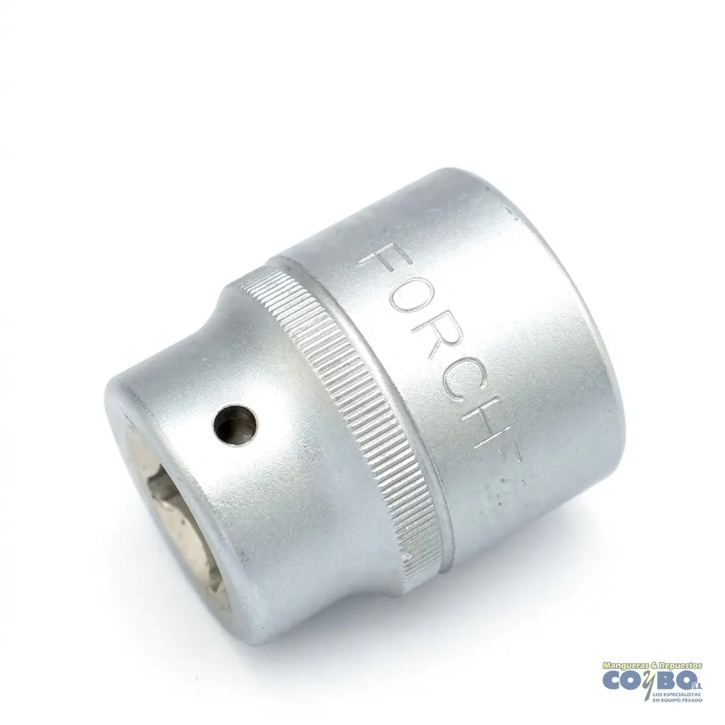 CUBO 1-9/16 ESP 3/4 CORTO CROMADO 12PTOS - Imagen 1