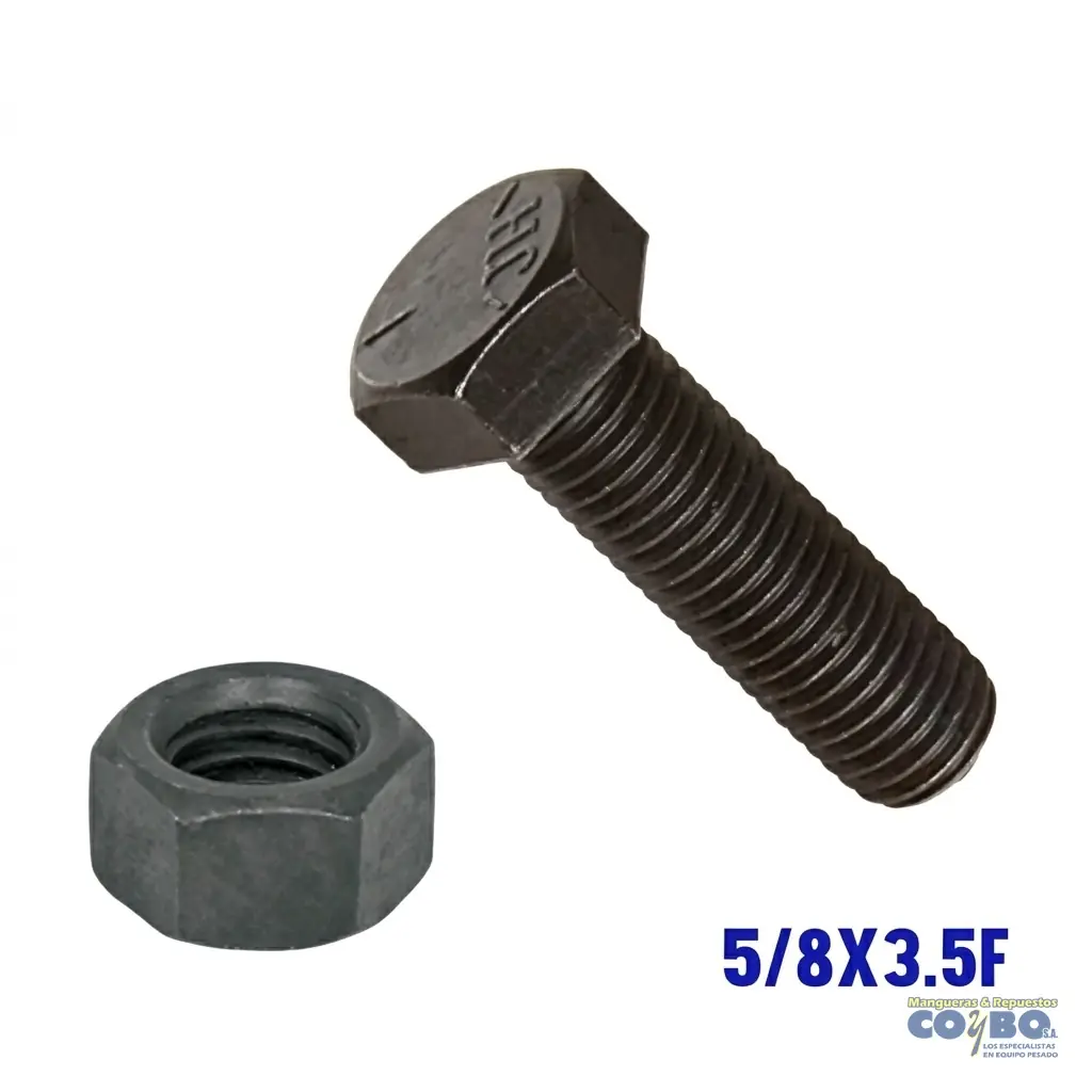 TORNILLO Y TUERCA GRADO 5 - Imagen 1