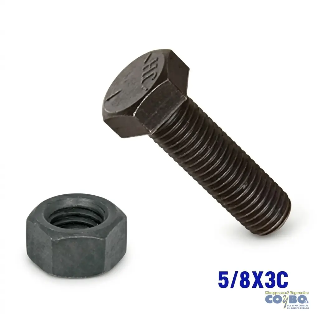 TORNILLO Y TUERCA GRADO 5 - Imagen 1