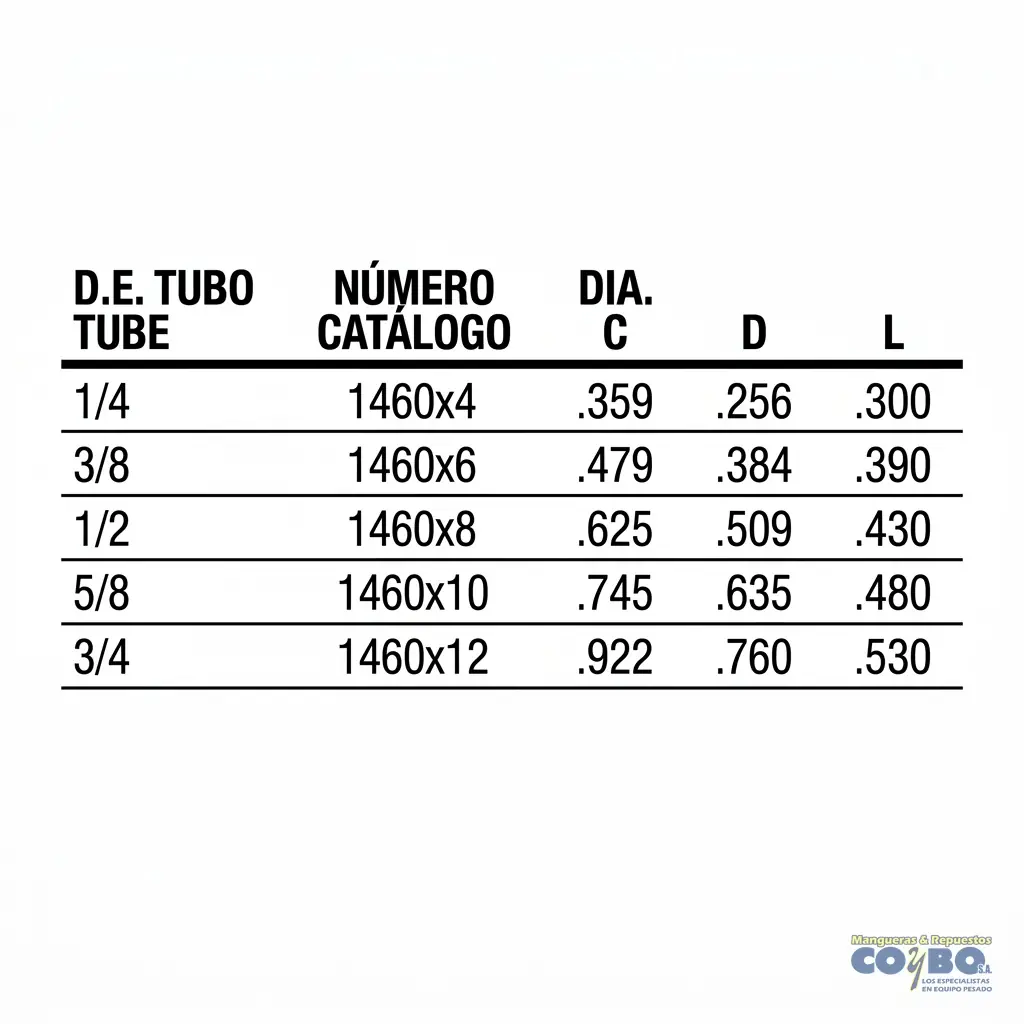 CONO PARA MANGUERA NYLON 5/8 X3 - Miniatura 3