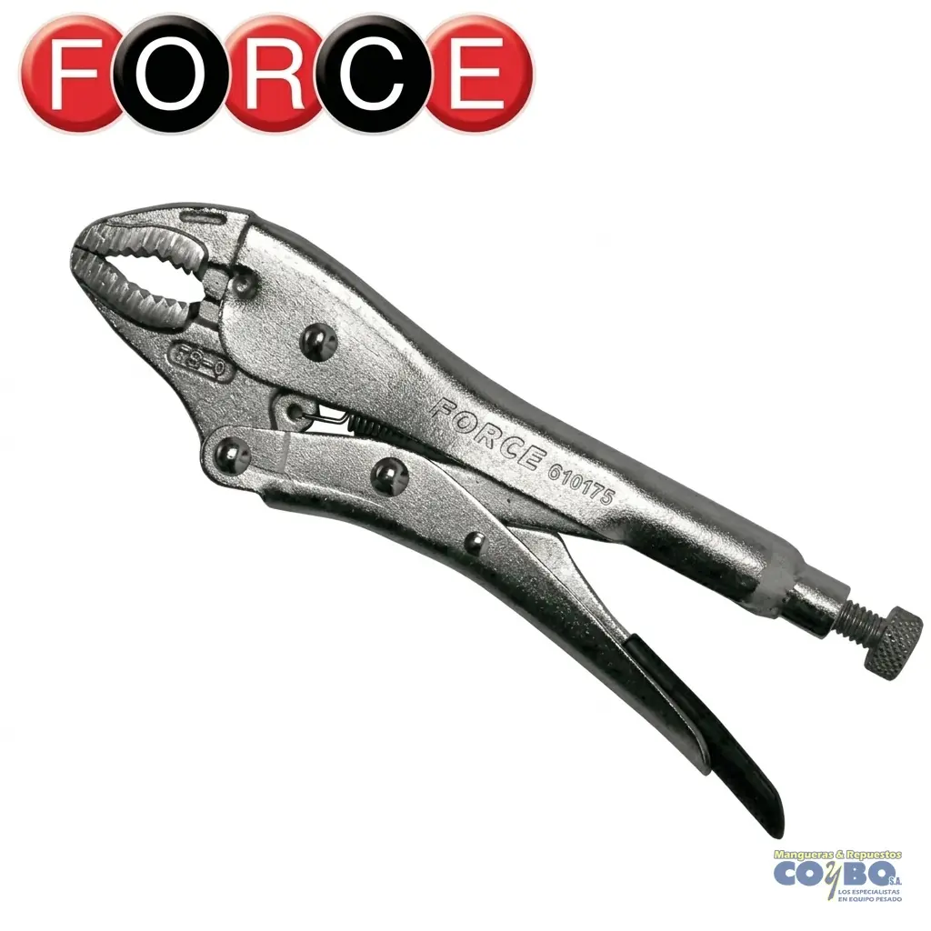 ALICATE PRESION BOCA RECTA 7" - Imagen 1