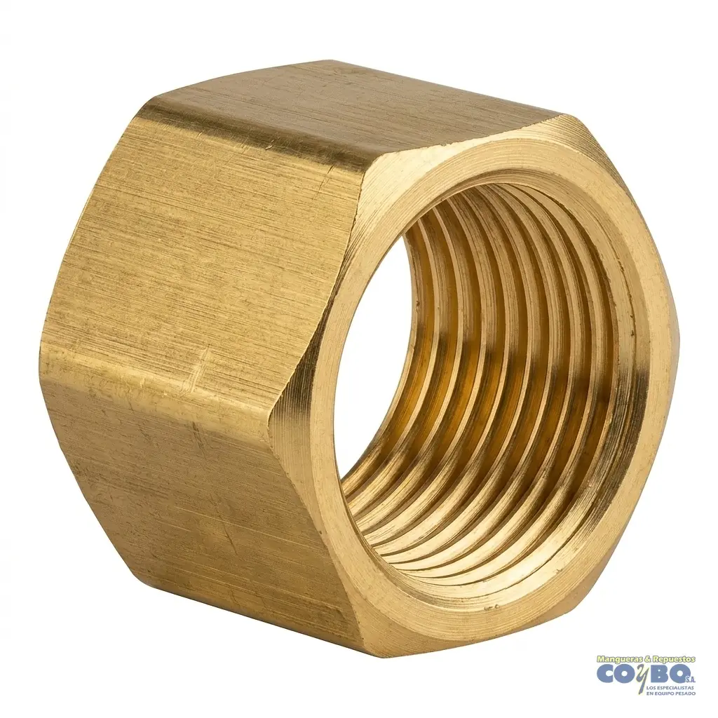 TUERCA CORTA PARA TUBO 5/16 - Imagen 1