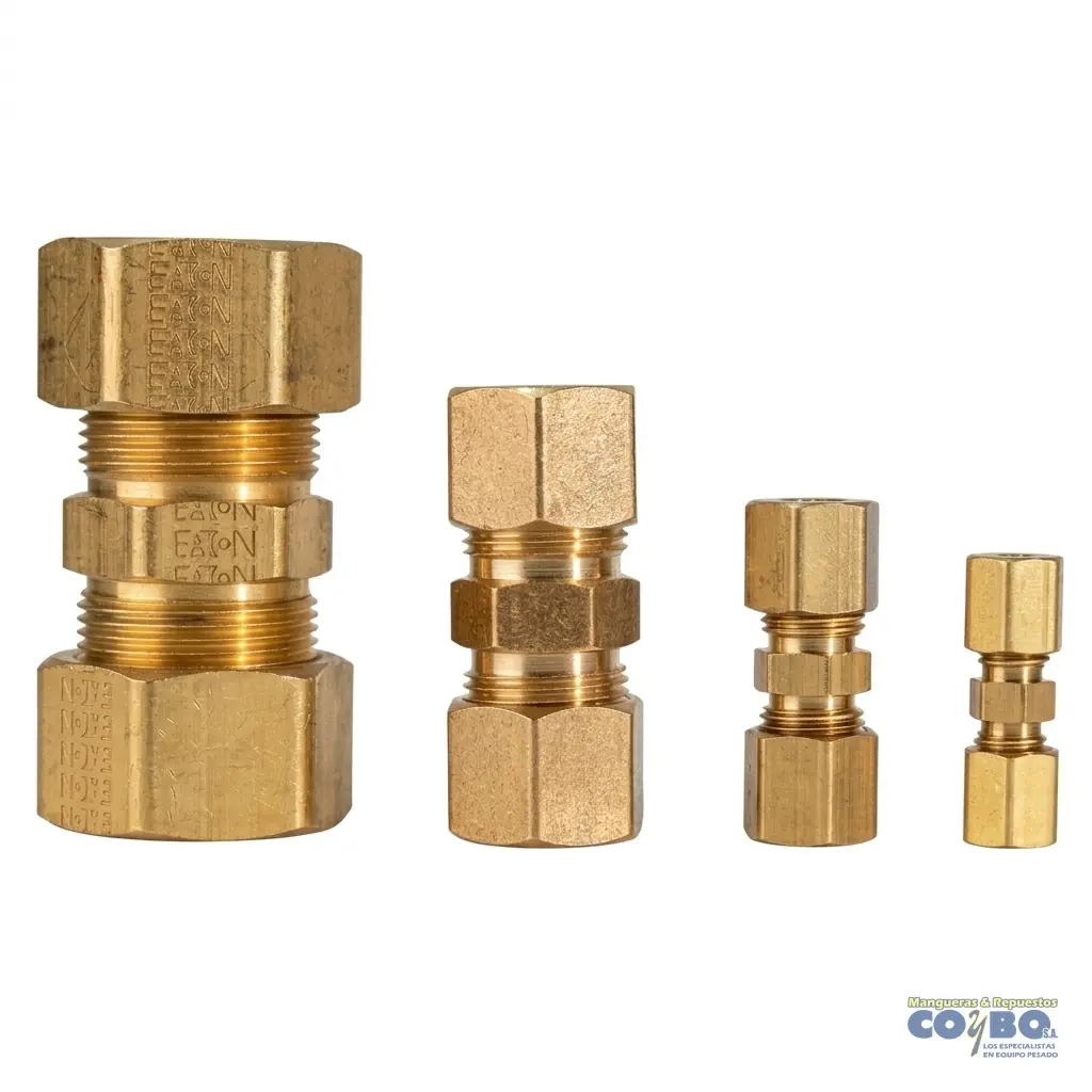 UNION 1/4 TUERCA CORTA COMPRESION - Imagen 1