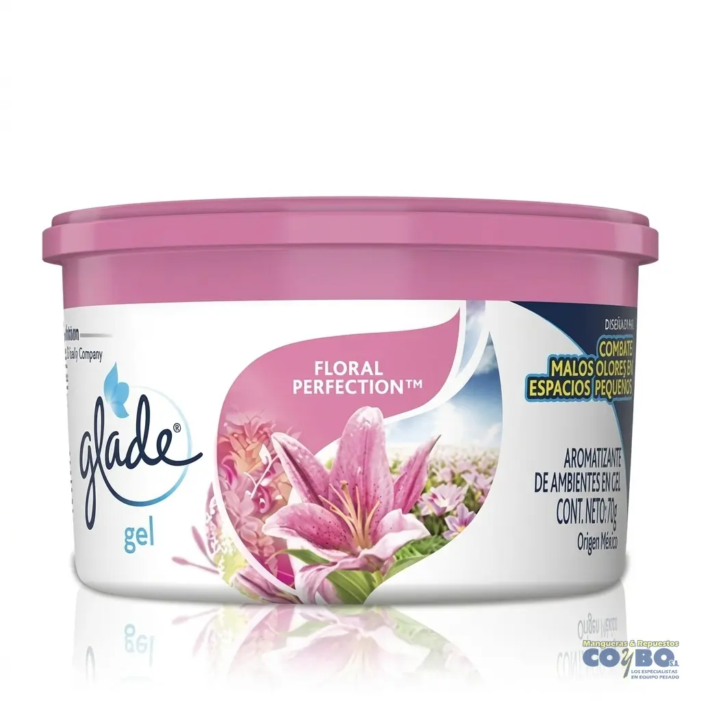 DESODORANTE GLADE GEL PERFECCION FLORAL - Imagen 1