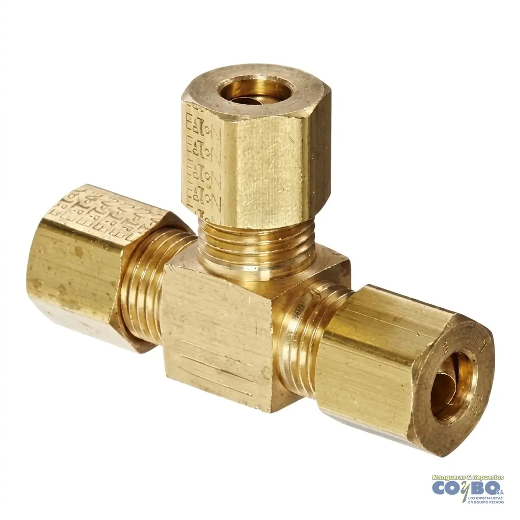 TE 3/8 TUERCA CORTA COMPRESION - Imagen 1