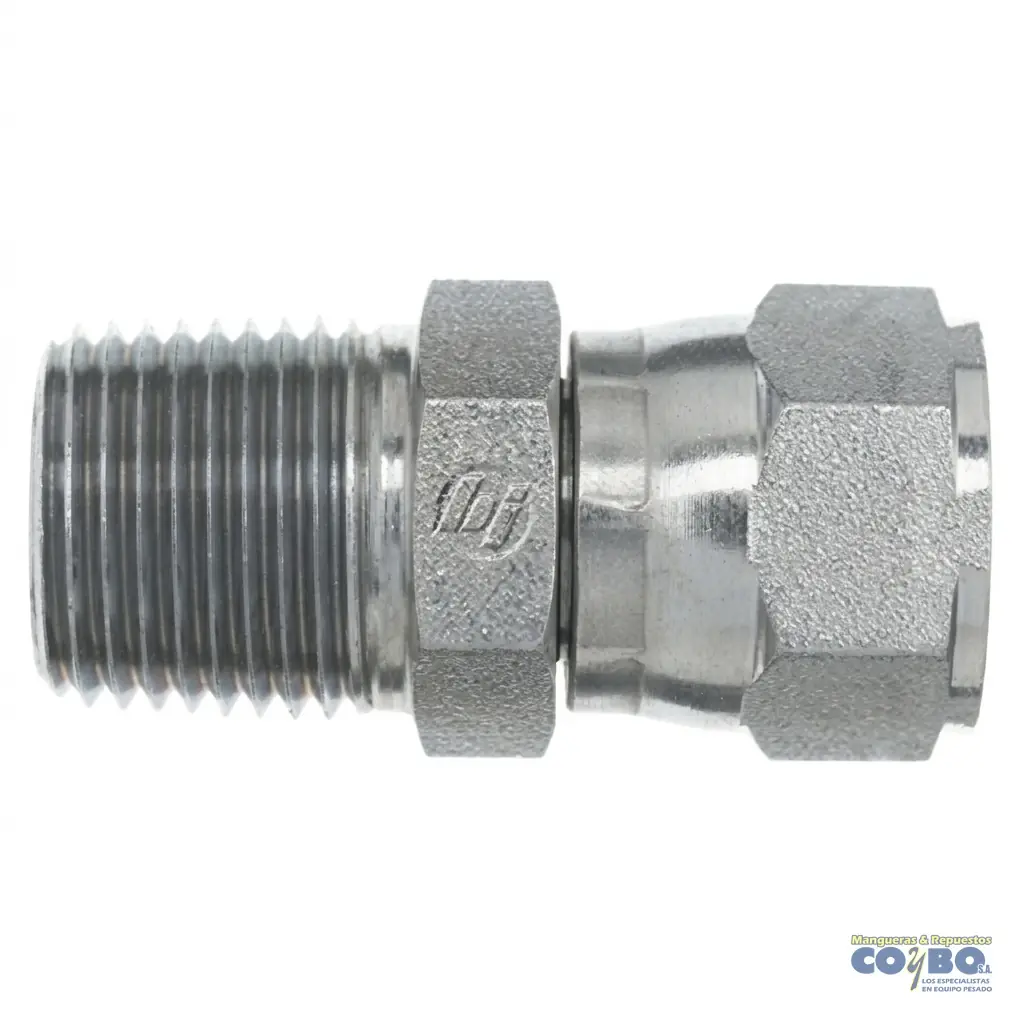 CONEC 9100 NPT 3/8 MACH JIC HEMB 3/8 - Imagen 1