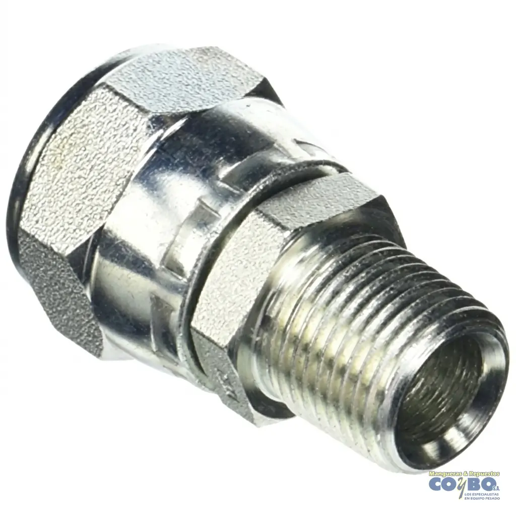CONEC 9100 NPT 1/2 MACH JIC HEMB 3/4 - Imagen 1