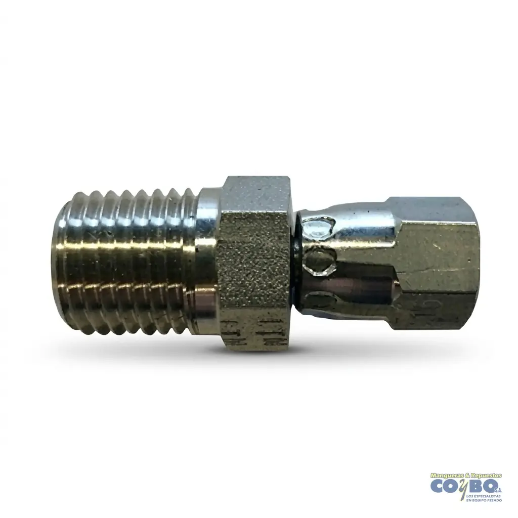 CONEC 9100 NPT 3/4 MACH JIC HEMB 1/2 - Imagen 1