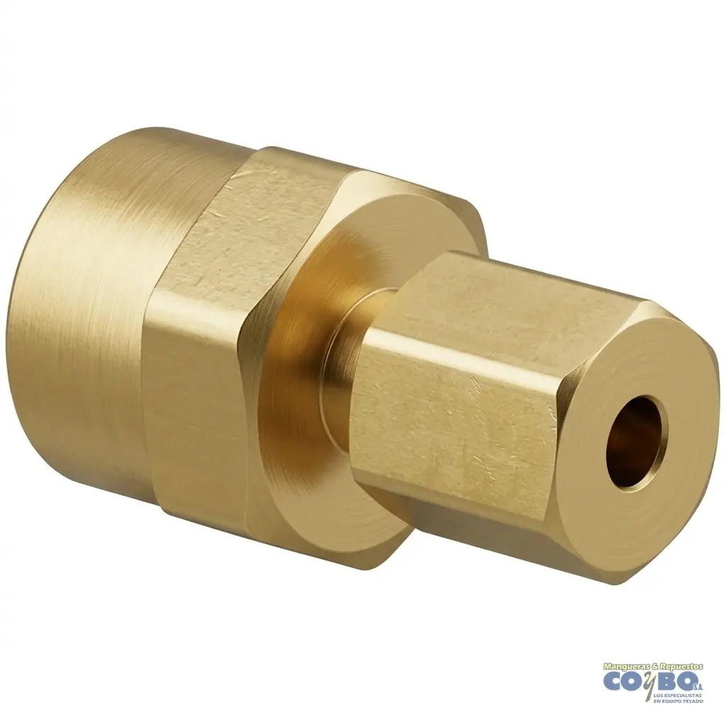 FITTING MANG 1/8 H NPT 1/8 - Imagen 1