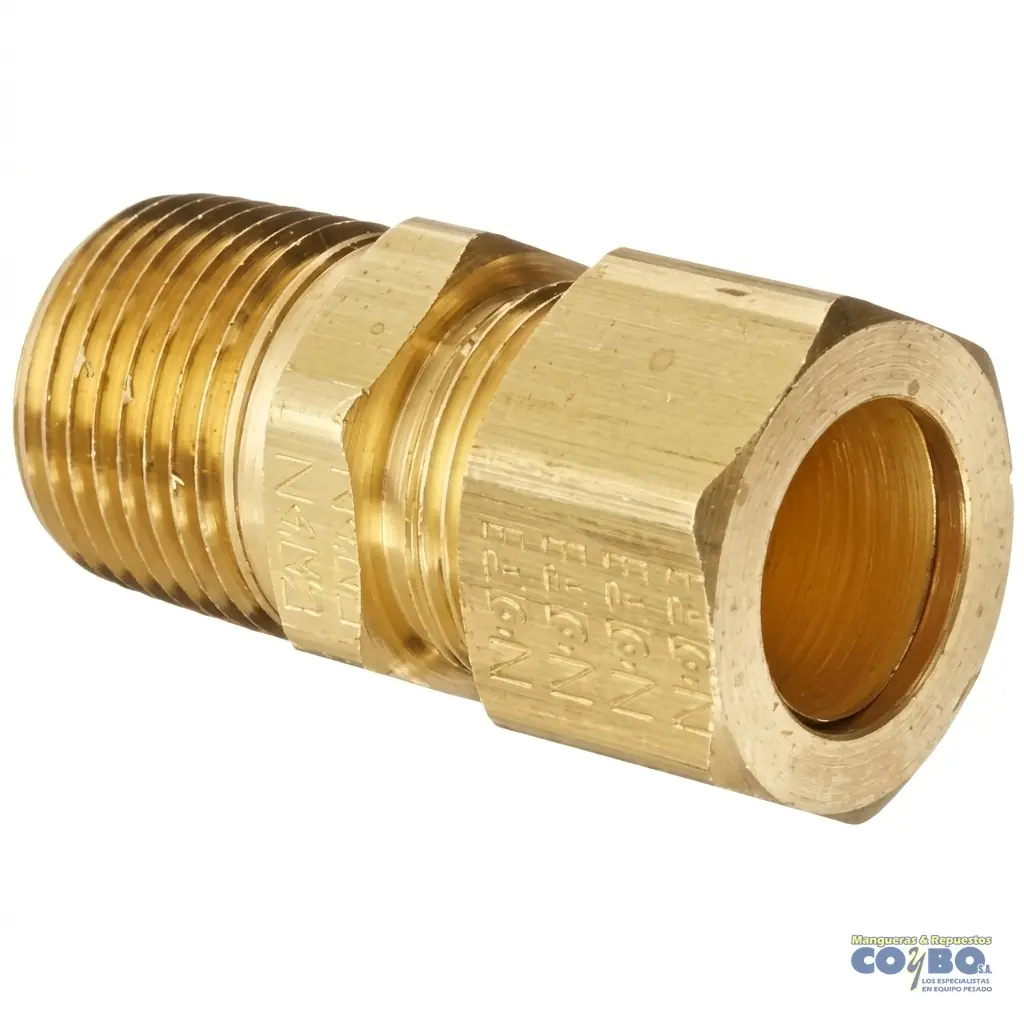 FITTING MANG 3/8 M NPT 1/2 - Imagen 1