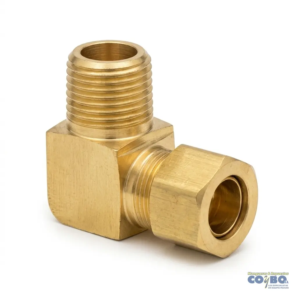 FITTING 90 MANG 3/16 M NPT 1/8 - Imagen 1