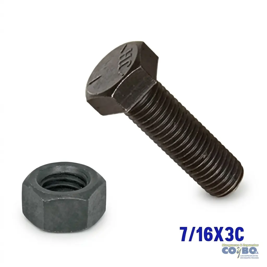 TORNILLO Y TUERCA GRADO 5 - Imagen 1