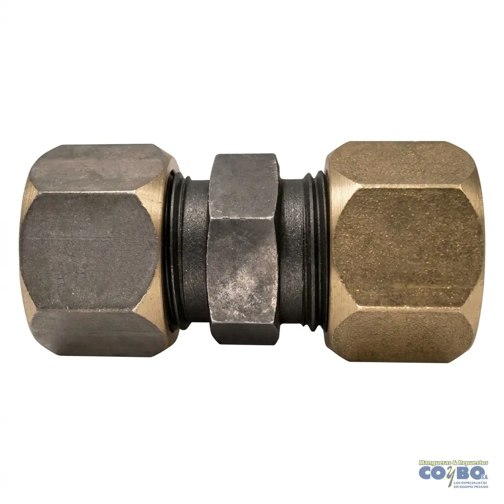 UNION COMPRESION 1/4