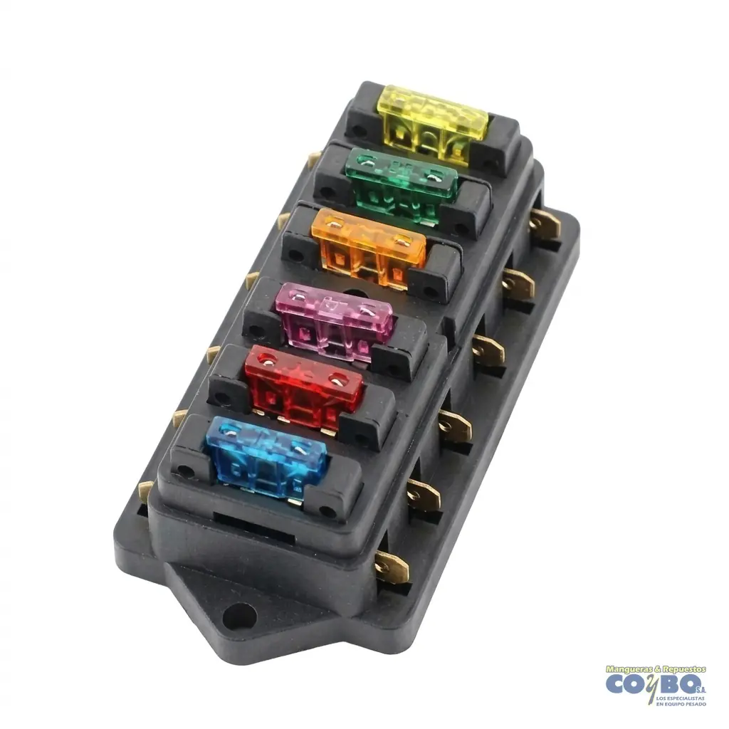 CAJA FUSIBLE 6 PLUG ING - Imagen 1