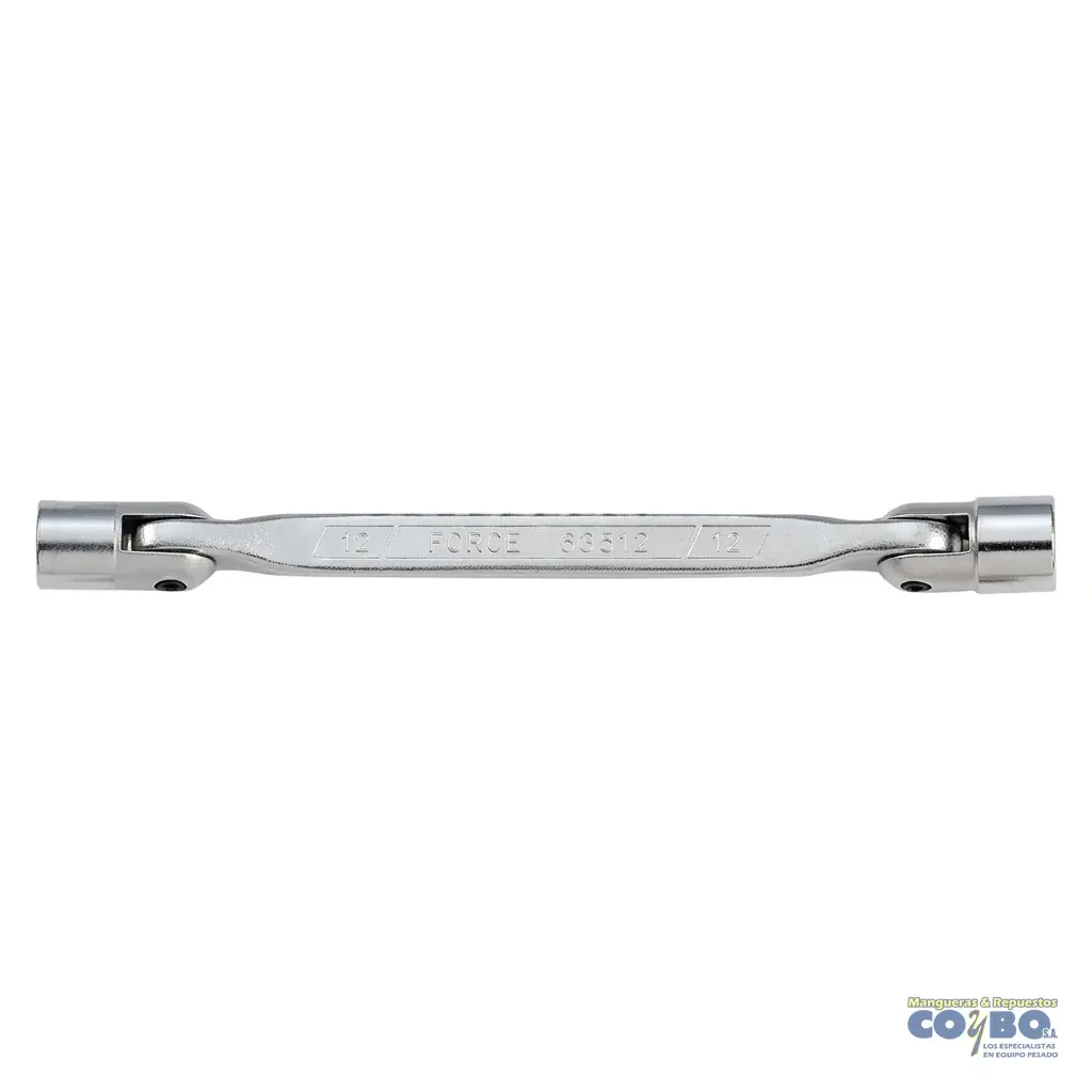 LLAVE PIPA ARTICULADA 6X7 N/P - Imagen 1