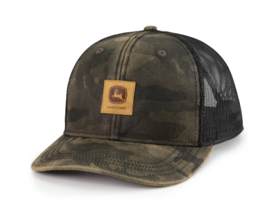 GORRA JD MALLA NEGRA Y CAMUFLAJE - Imagen 1