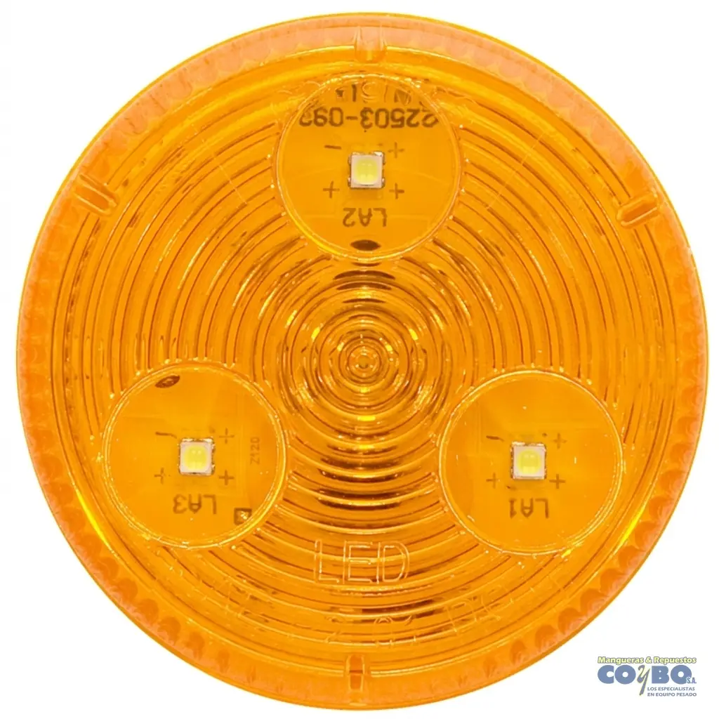 FAROL 2.5 AMARILLO LED MULTIVOLTIOS - Imagen 1