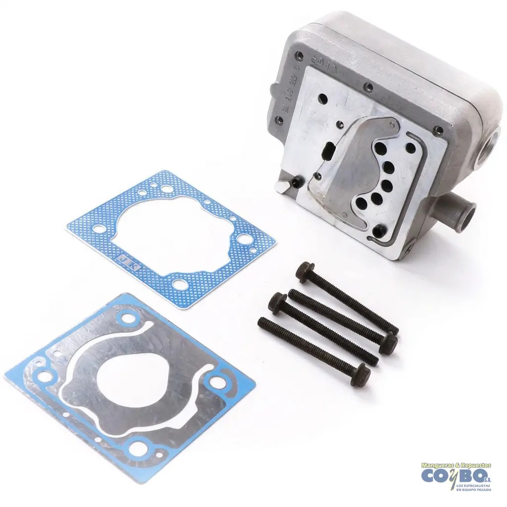 CABEZOTE COMPRESOR WABCO 85MM (CUMMINS) - Miniatura 2