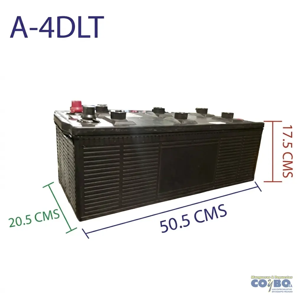 BATERIA 4DLT N120 AUTOCR U.S.A C/CALCIO - Imagen 1