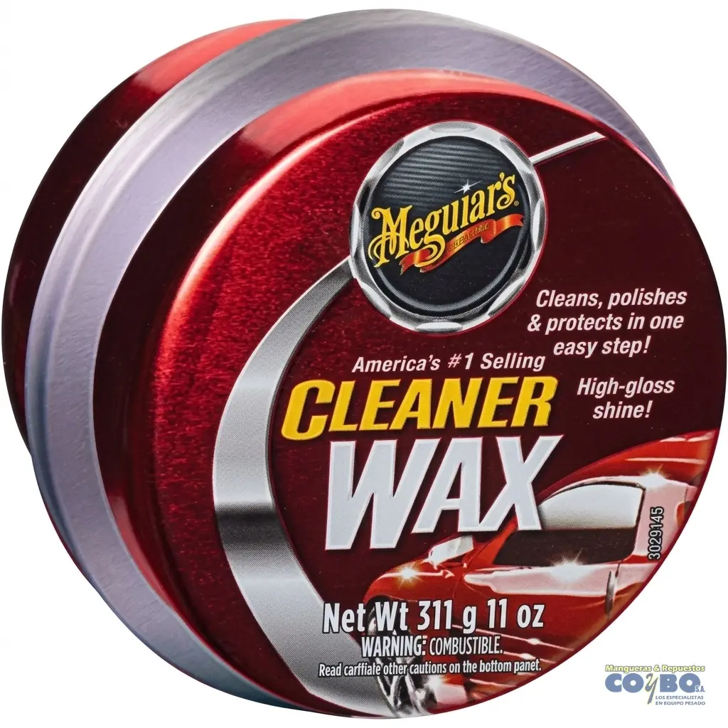 MEGUIARS CERA PASTA VEHICULOS  11 OZ - Imagen 1