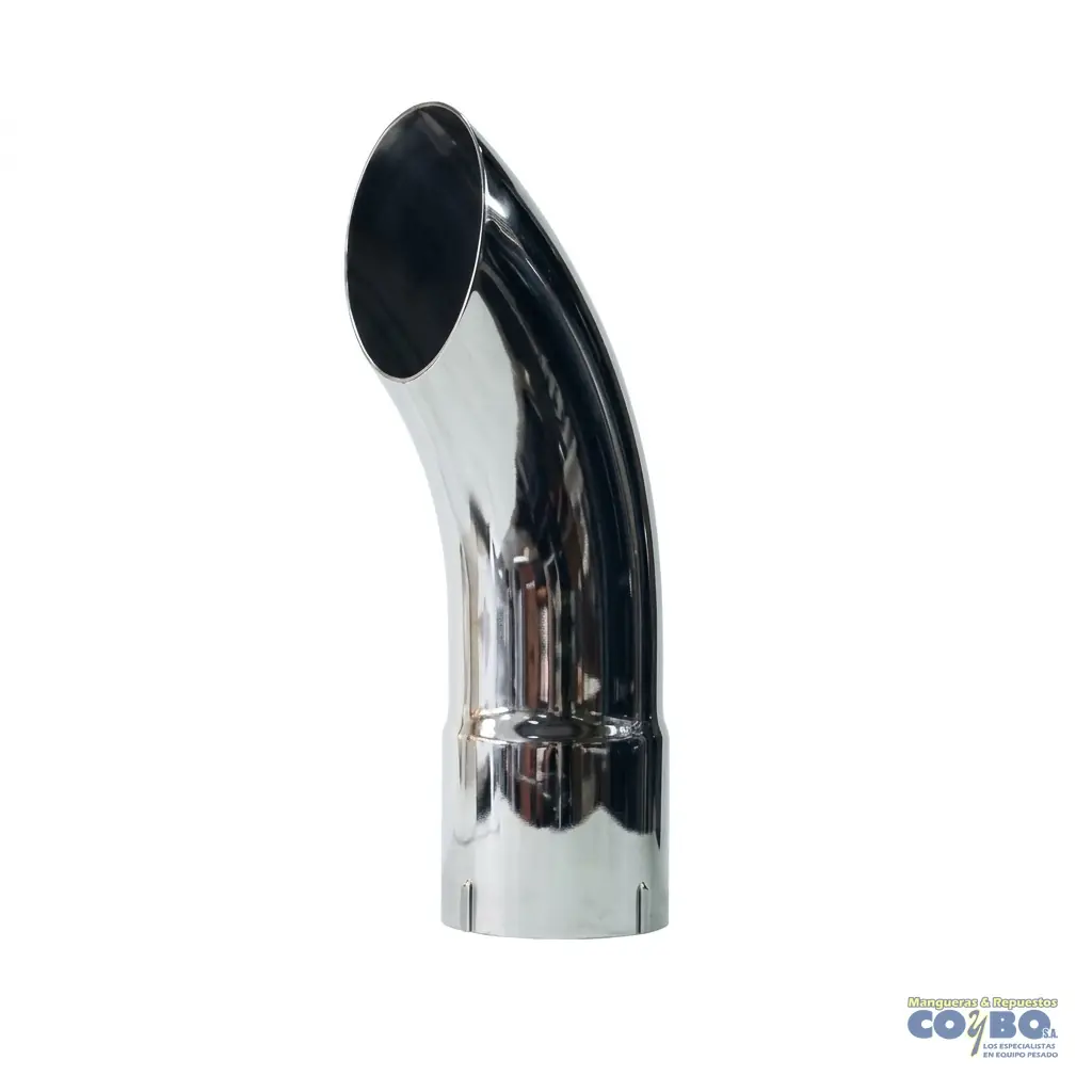 TERMINAL MUFLA 2-1/4X12 C/CAMP CROMADO