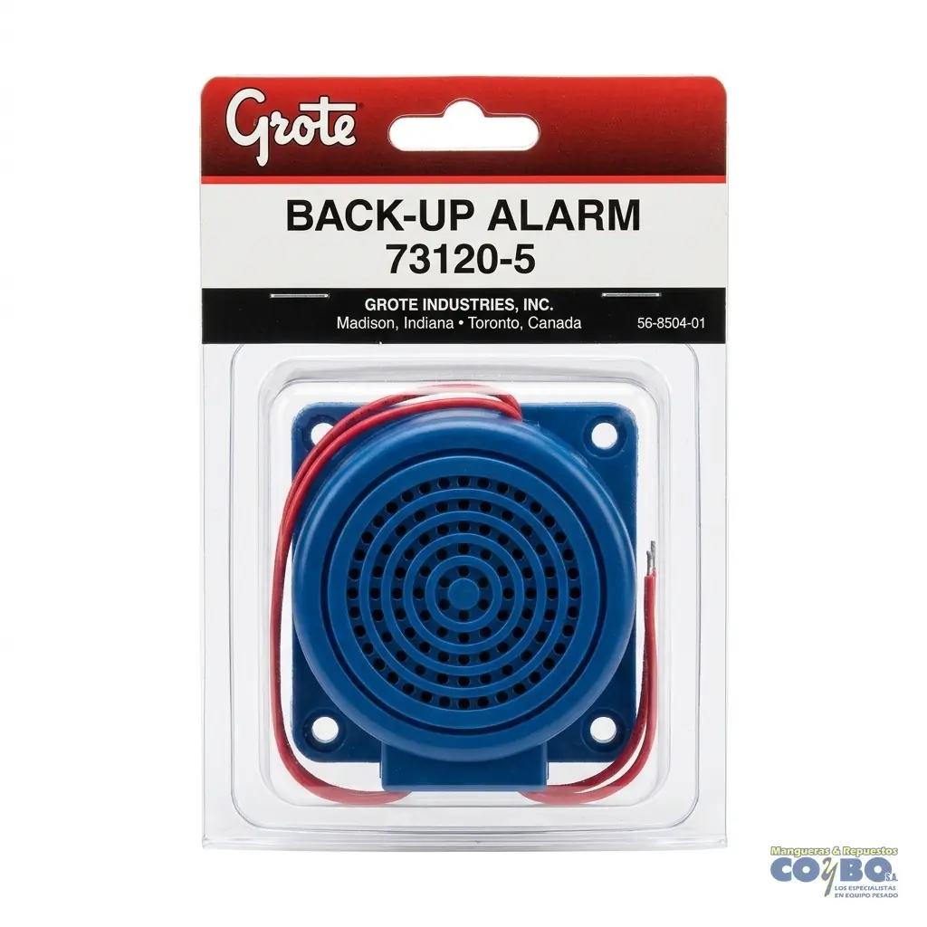 ALARMA REVERSA 12V 24V 87 DEC  V783 - Imagen 1