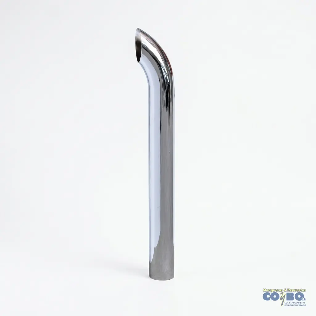 TERMINAL MUFLA 5X24 LISO ACERO INOXIDABL