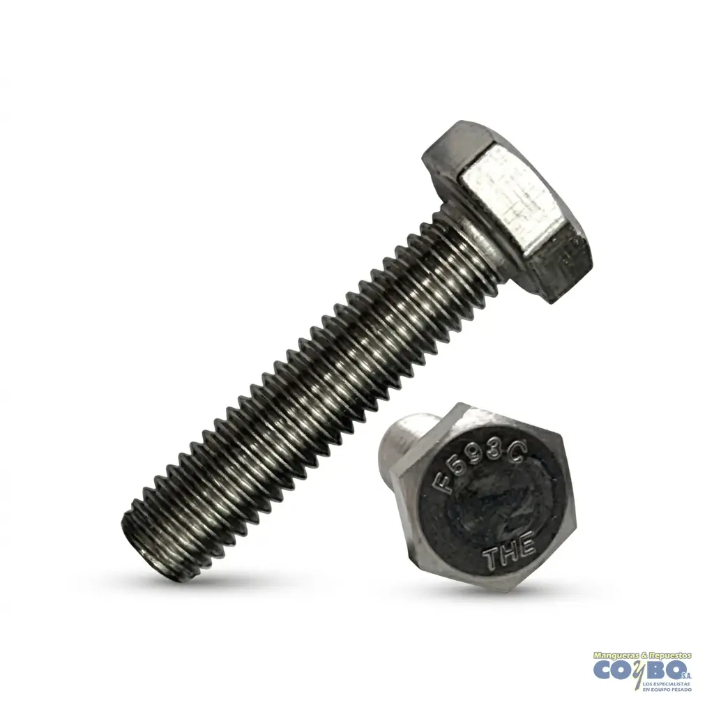 TORNILLO HEX ACERO INOX. RO - Imagen 1