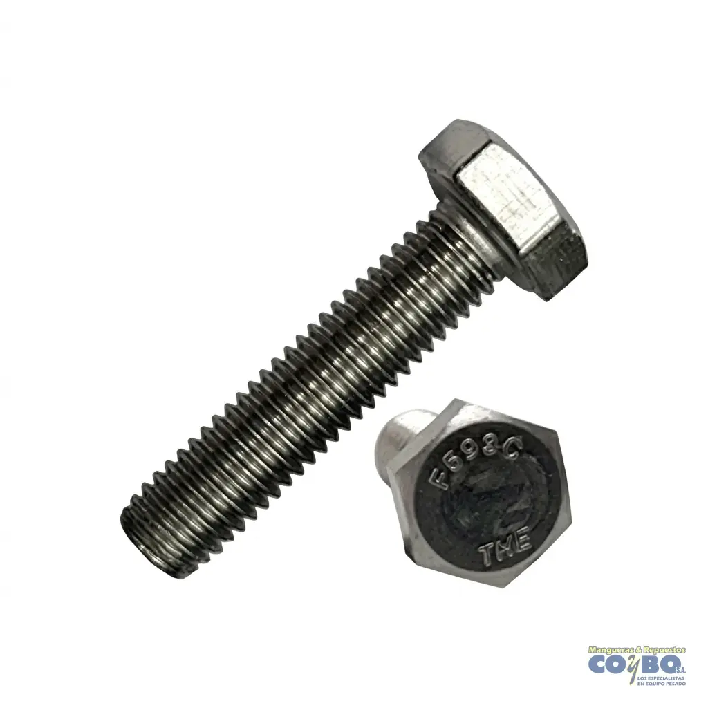 TORNILLO HEX ACERO INOX. RO - Imagen 1