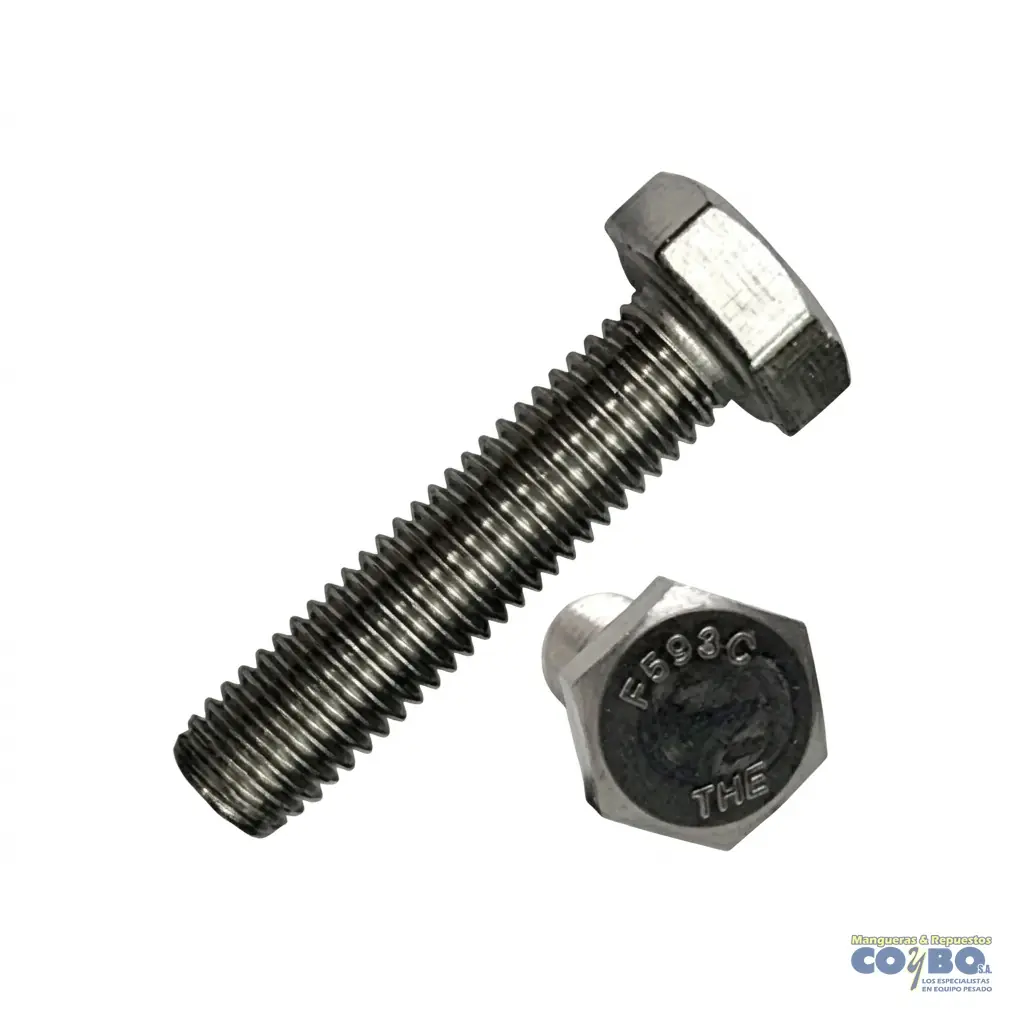 TORNILLO HEX ACERO INOX. RO - Imagen 1