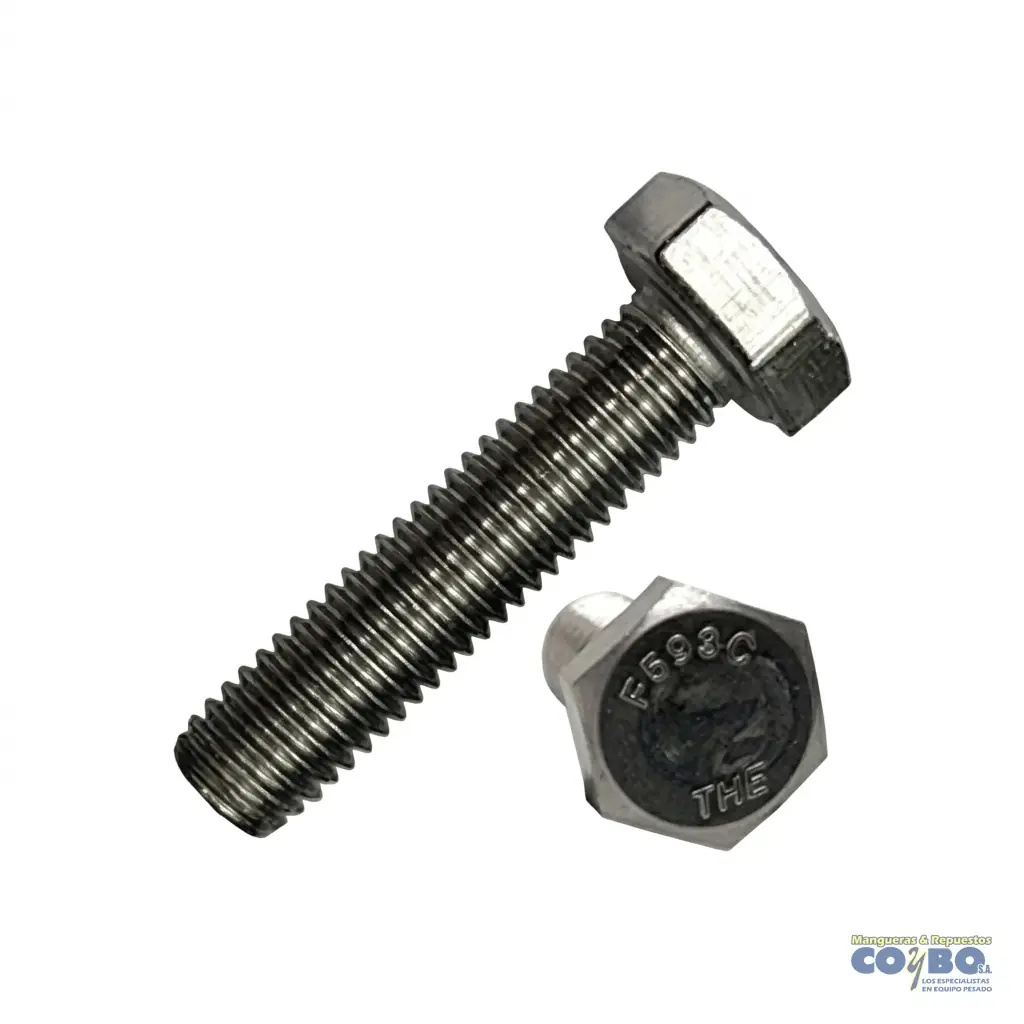 TORNILLO HEX ACERO INOX. RO - Imagen 1