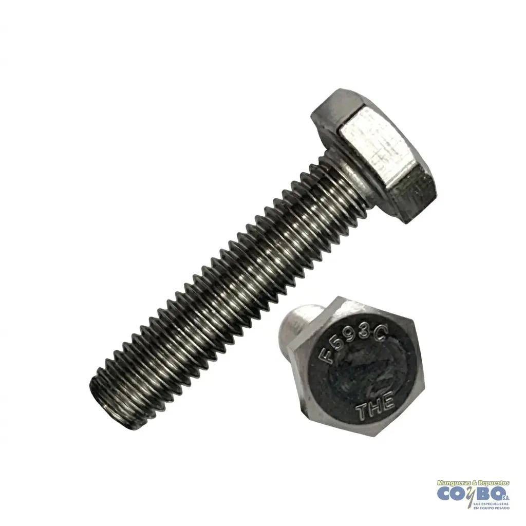 TORNILLO HEX ACERO INOX. RO - Imagen 1