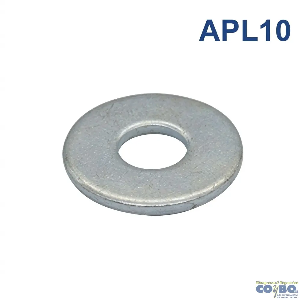 ARANDELA PLANA METRICA APL10 GALVANIZADA - Imagen 1
