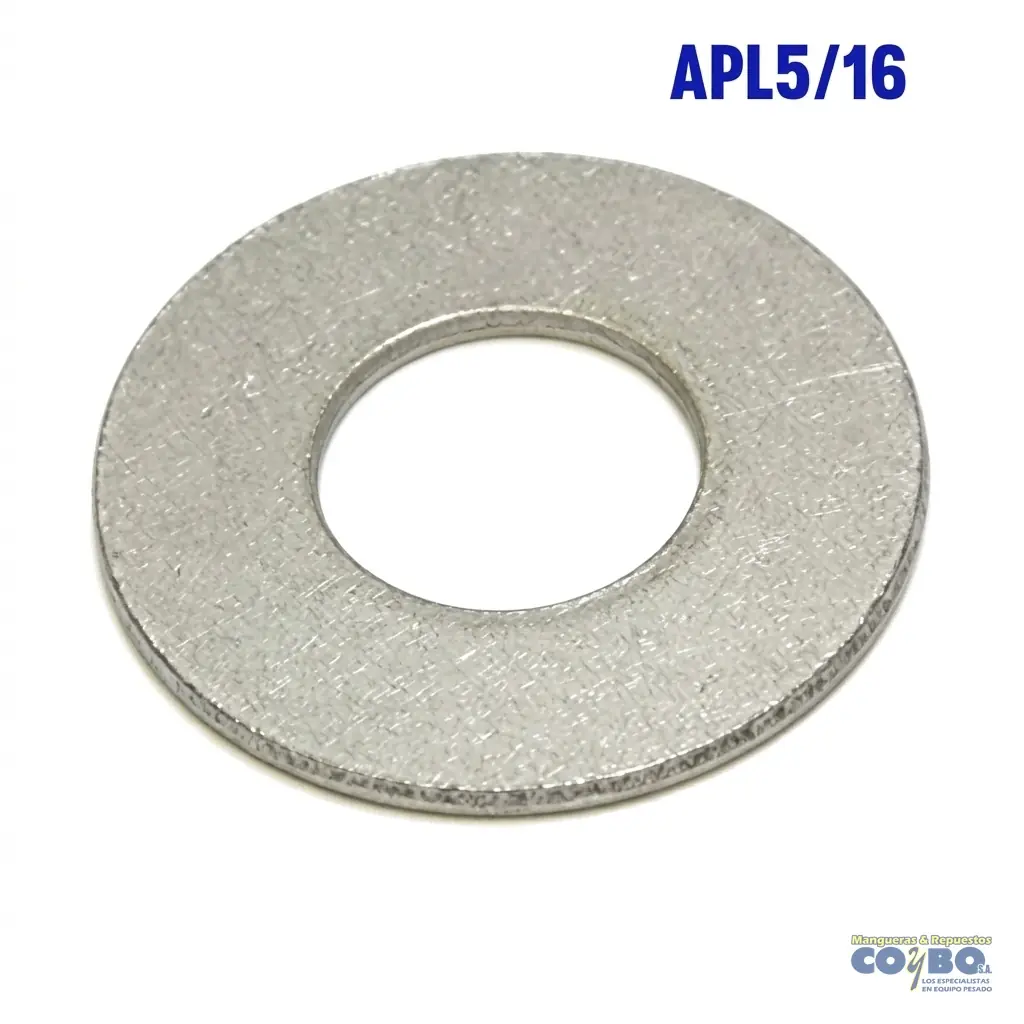 ARANDELA PLANA 1X5 GALVANIZADA - Imagen 1