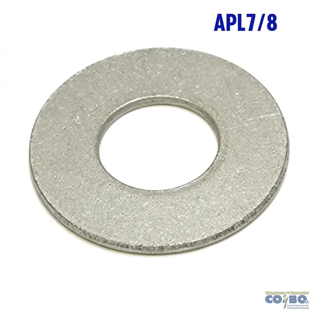 ARANDELA PLANA 1X5  GALVANIZADA - Imagen 1
