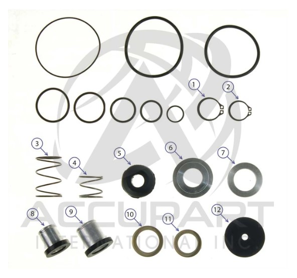 KIT REPARACION VALVULAS PIE DOBLES - Imagen 1