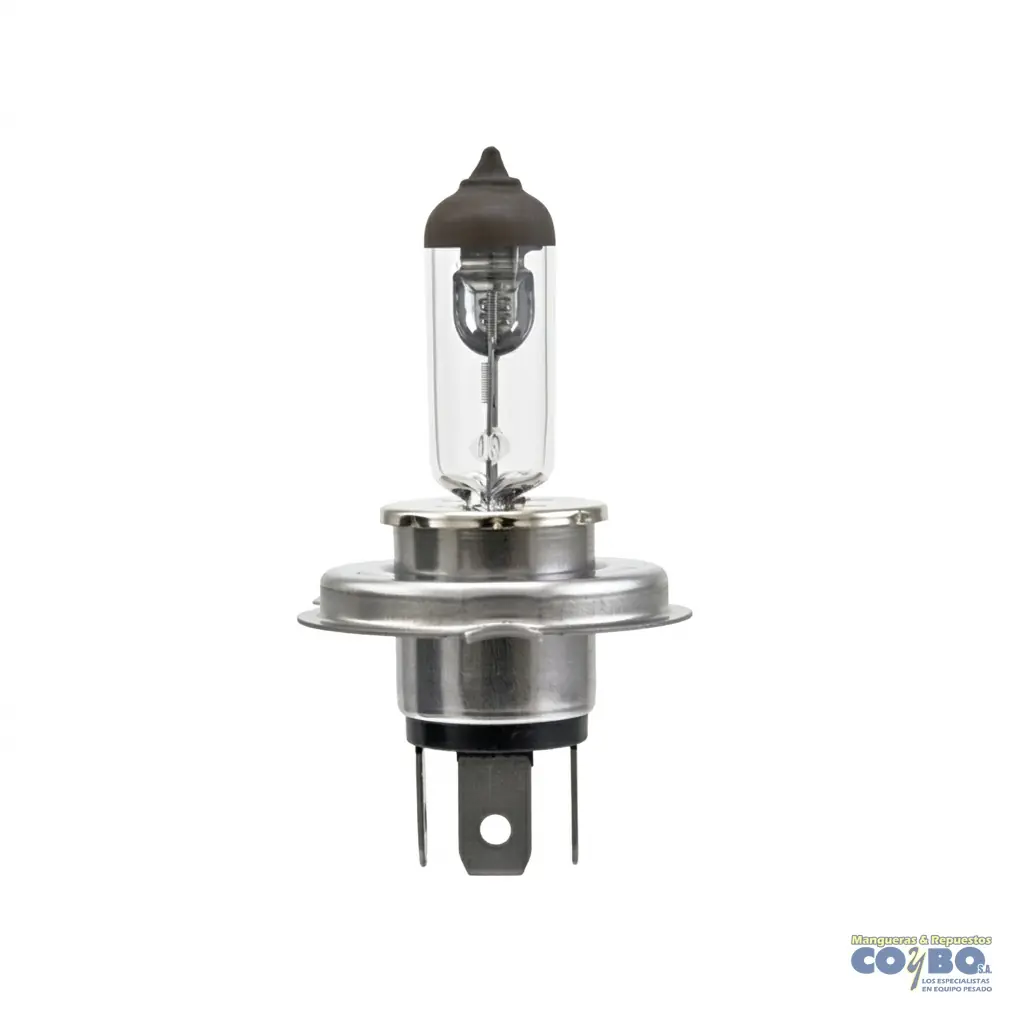 BOMBILLO 12V H4 60/55W CON GUIAS HALOGEN - Imagen 1